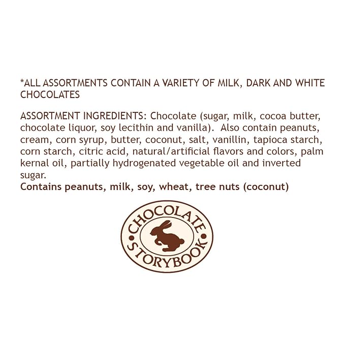 Assorted Chocolates Gift Box 1lb. (32pc) - Milk Dark White Chocolate Caramels Clusters Creams - Unique Ideas for Holidays Birthdays Business Gifts Party Favor