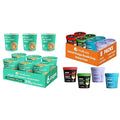 Hethstia High-Protein Ramen Cups &amp Konjac Shirataki Noodle Soup Cups 14 Pack – Pho Spicy Tom Yum Red Curry &amp Laksa Plant-Based Ready-to-Eat Meals