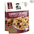 Simply Oats Honey Raisins &amp Almonds Granola 34.5 oz Bags 2 Count (1 Pack)