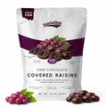 Snackathon 52% Dark Chocolate Covered Raisins 15 OZ Resealable Snack Bag Sweet Dried Raisins Coated in Rich Chocolate Candy Delicious Chocolate Raisins for Treats Sharing Snack Box or Gift Box