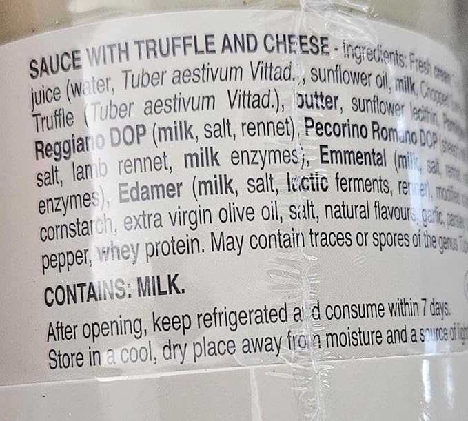 Truffle and Cheese Pasta Sauce 2 Jars 35.2oz