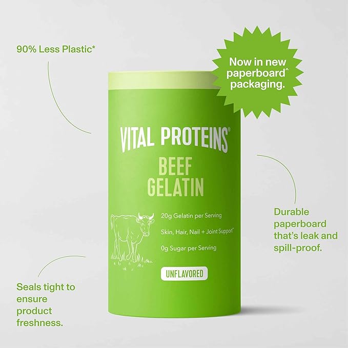 Vital Proteins Beef Gelatin Powder - Grass-Fed 16.4 oz