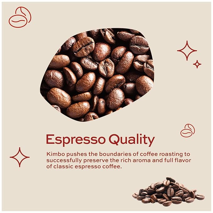 Kimbo 100 Count Espresso Ristretto Capsules in Aluminium - Smooth &amp Rich Italian Roast for Nespresso