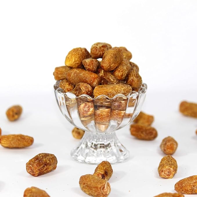 Generic Naturals Yellow Dry Dates Whole | Sookha Kharik | Pila Sukha Khajoor 400g