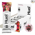 Huel Complete Nutrition Vegan Protein Bars | Dark Chocolate Raspberry | 13g Protein | 27 Vitamins &amp Minerals 2g Sugar Non-GMO 100% Plant Based Snack | 12 Pack
