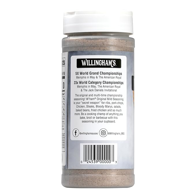 Willingham's W'ham Seasoning - Original Mild (Pack of 2)