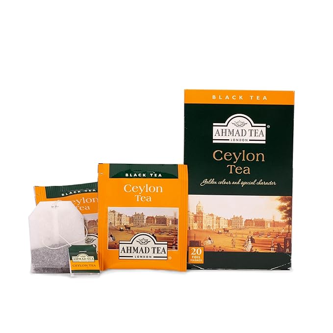 Ahmad Tea Ceylon Tea 20-Count Boxes (Pack of 6)