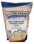 Shiloh Farms Organic Rolled Oats - 12 Count of 16 Oz | Premium Organic Oats Natural Flavor Bulk Pack for Chefs