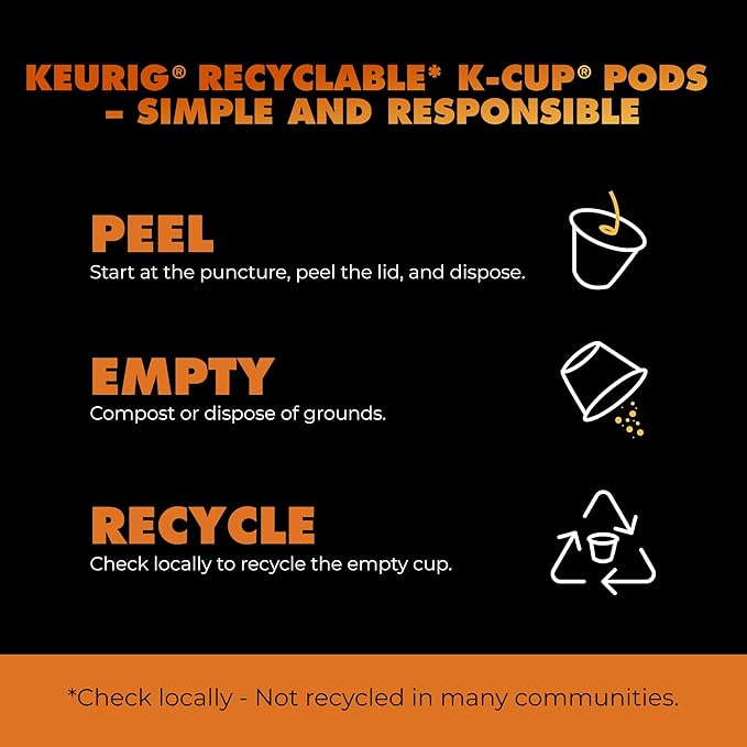 Chock Full o' Nuts Donut Shop Keurig K-Cup Pods for Keurig Brewers – Premium Arabica Medium Roast – Single Serve – 4 Packs of 24 K-Cup Pods
