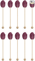 Sweet Stirs Original Flavored American Honey Spoons on Wooden Sticks Gift Pack of 10 (Lavender)