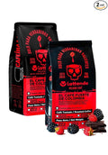 Peligro Specialty Coffee: High Voltage Colombian Coffee - Intense Flavor 2 Pack 454g Whole Bean