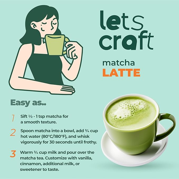 Matcha Powder Japanese USDA and JAS Organic Matcha Green Tea Powder Culinary Grade 2nd Harvest Unsweetened Perfect for Matcha Latte Smoothies Desserts - 3.5 oz/100g by AprikaLife