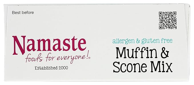 Namaste Foods Gluten Free Muffin &amp Scone Mix 16-Ounce Bags (Pack of 6)