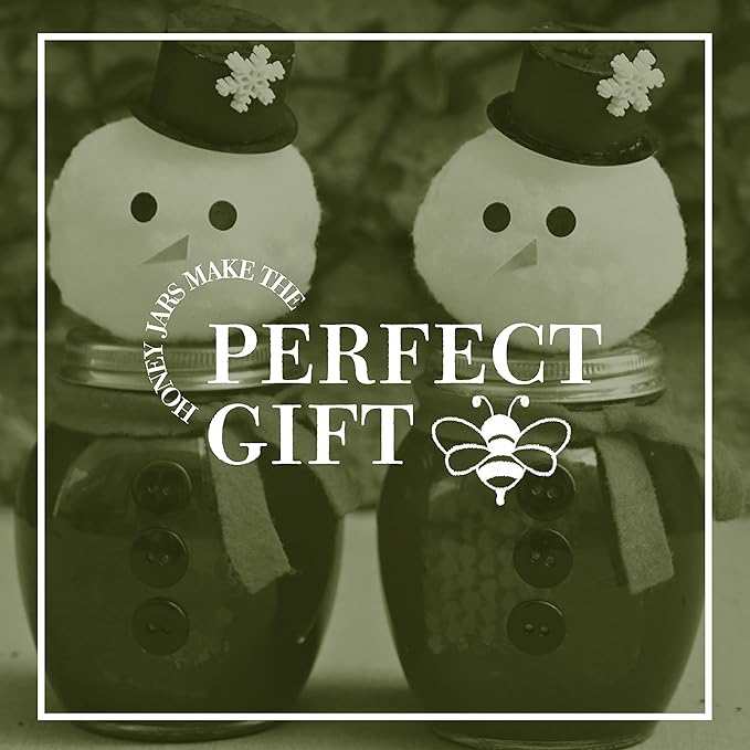 Don Victor Pure Honey with Comb 16 oz. Glass Globe Jar Edible Honeycomb Included Alternative Sweetener Perfectly Sweet Gift for Teachers