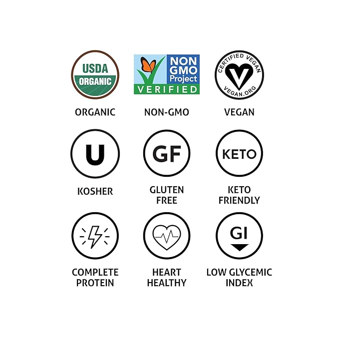 The Only Bean - Organic Black Bean Fettuccine Pasta - High Protein Keto Friendly Gluten-Free Vegan Non-GMO Kosher Low Carb Plant-Based Bean Noodles - 8 oz (6 Pack)