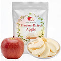 DGYLHBJ Freeze Dried Peeled Apple Slices Fuji Apple 7.05oz/200g 100% Natural Apple Crisps Snack No Added Sugar No Additives Vegan Gluten Free