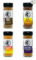 Spice Beast Cheat Meal Seasoning Kit - Low Sodium - No MSG - BBQ Rub Set of Four