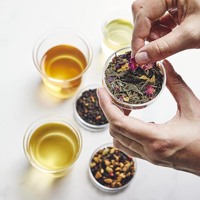 Palais des Thés Green Tea - Organic Brazilian Wellness Blend for Energy with Matcha Mate Guarana Acai &amp Acerola - Premium Loose Leaf Tea Tea Serves 20-25 Cups - 3.5oz Tin