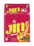 OTOKI Jin Ramen Spicy Korean Instant Ramen 13-Hour Simmered Beef Bone Broth Bold Spicy Flavor Ready in 4 Minutes 4.23 oz (Pack of 8)