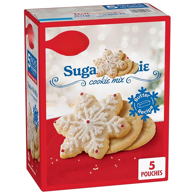 Sugar Cookie Mix 17.5 oz each 5 Pack Makes 110 cookies Baking Mix. (1 Pack)