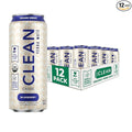 CLEAN Cause Blueberry Yerba Mate Tea Non-Carbonated USDA Organic Energy Drink Alternative Low Sugar 160mg Natural Caffeine Soda Alternative Plant-Based (15.5oz cans 12-Pack Case)