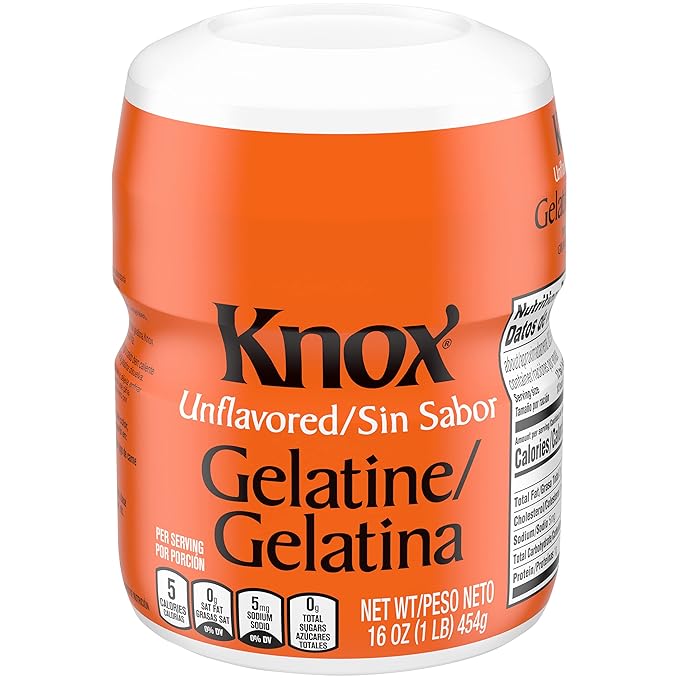 Knox Unflavored Gelatin - 1 lb - SET OF 3