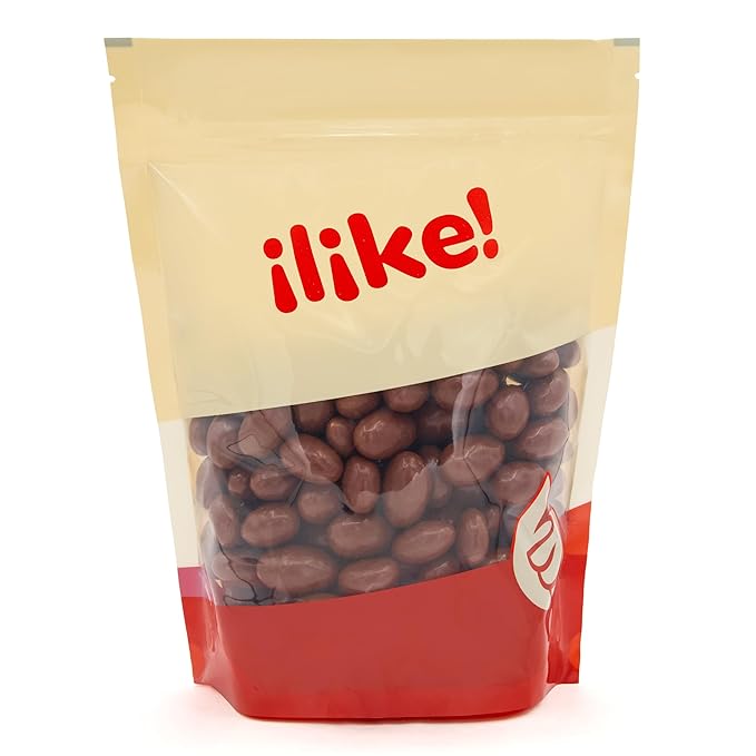 Milk Chocolate Covered Almonds 2-Pound Bag | Classic Chocolate Covered Nuts | Coated Roasted Almonds for Buffets Party Favors Gifting Corporate Events &amp Movie-Night Mixes