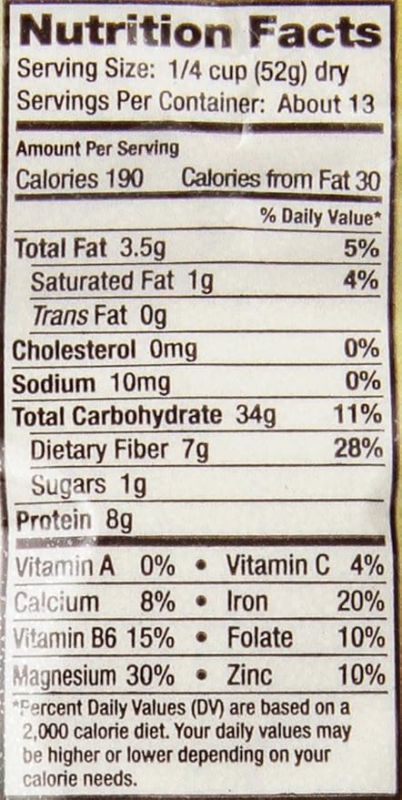 Bob's Red Mill Organic Whole Grain Amaranth 24 Oz (4 Pack)