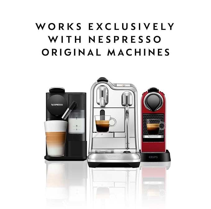 Nespresso Capsules Original Line Cape Town Envivo Lungo Dark Roast Espresso Coffee Pods 50 Count Coffee Pods