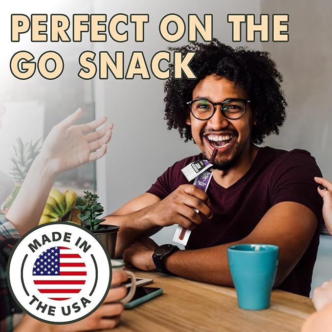 Jerky-n-Spice Ultimate Beef Sticks Gift Box (10-Pack) | Beef Jerky Gift Baskets for Men | Assorted High Protein Snacks | Premium Meat Stick Jerky Sampler | Ideal for Birthday Road Trip &amp Camping