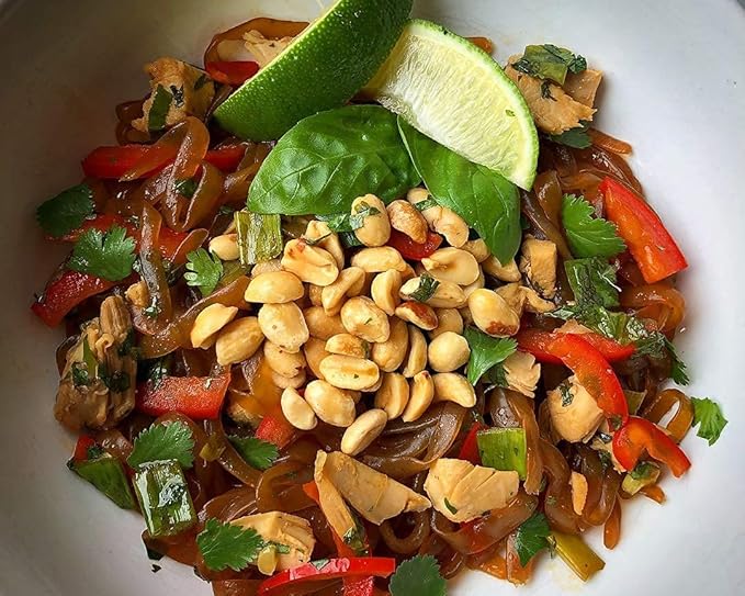 Miracle Noodle Ready to Eat Fettuccine Pasta 7 Oz (Pack of 6) Plant Based Shirataki Konjac Noodles 5 Calories 1g Net Carbs Per Serving Keto Gluten-Free
