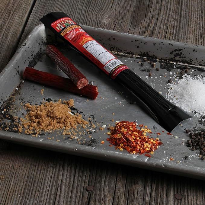 Lucky Beef Jerky - 1.25oz Sticks (Red Pepper 48 Pack)