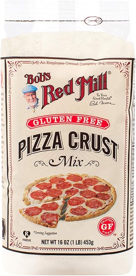 BOBS RED MILL MIX GF PIZZA CRUST 16 OZ PK- 4