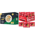 Hethstia Konjac Noodle Variety &amp Spicy Beef High Protein Ramen 10-Pack Low Carb Shirataki Pasta with 6-Pack 32g Plant Protein Ramen Cups Keto Low Calorie Non-GMO Healthy Instant Meal