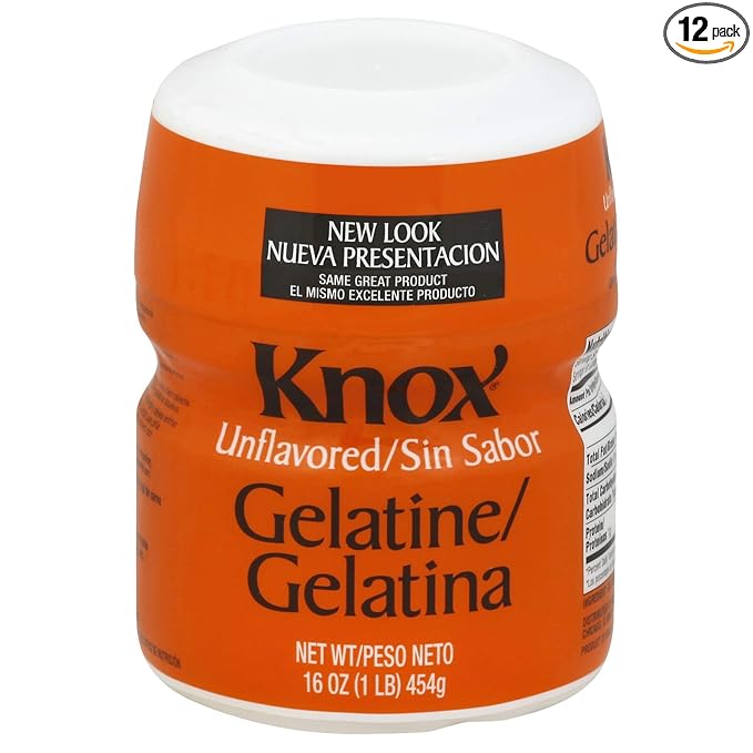 Knox Unflavored Gelatin (16 oz Jugs Pack of 12)