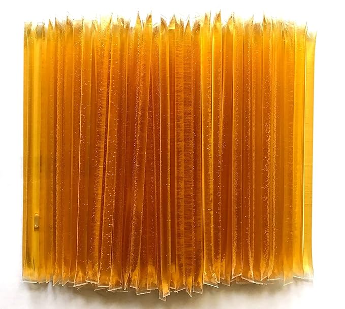 Homestead Honey Native Sticks 100 Count - Pure Wildflower - Individual Packets - Unfiltered Snack for Kids Hiking and Tea - Natural No Additives - 8.25x6x1.25 inches