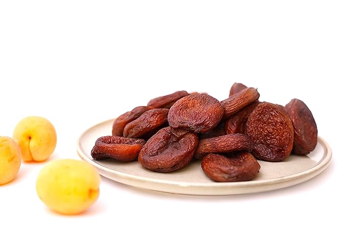Arashan Natural Black Dried Apricots from Kyrgyzstan 1lb - Unsulphured Sun-Dried No-Added Sugar Sweet and Tangy Ideal for Snacking Baking and Nutritious Trail Mixes