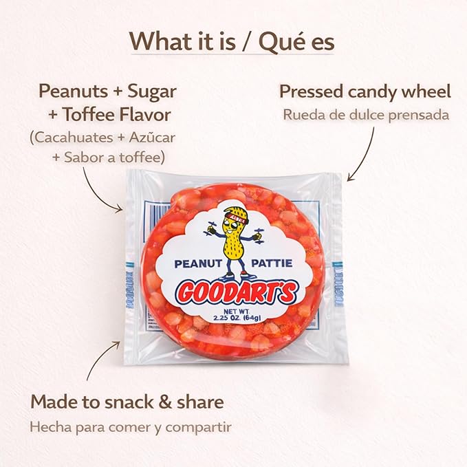 Goodart's Peanut Pattie - 24 Count