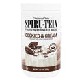 NaturesPlus SPIRU-TEIN Cookies &amp Cream - 1.15 lbs - Plant-Based Protein Shake - Non-GMO Vegetarian Gluten Free - 15 Servings