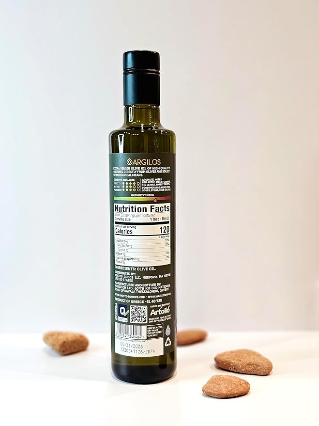 ARGILOS III RIPE Greek Extra Virgin Olive Oil (500ml)