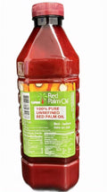 Omni Red Palm Oil 2 Liter (67.63 fl Oz) – Authentic Red Palm Oil – Unrefined Rich Color &amp Traditional Flavor – Ideal for African &amp Caribbean Cooking