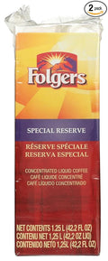 Folgers Special Reserve Coffee 1.25 Liter - 2 Cartons per case