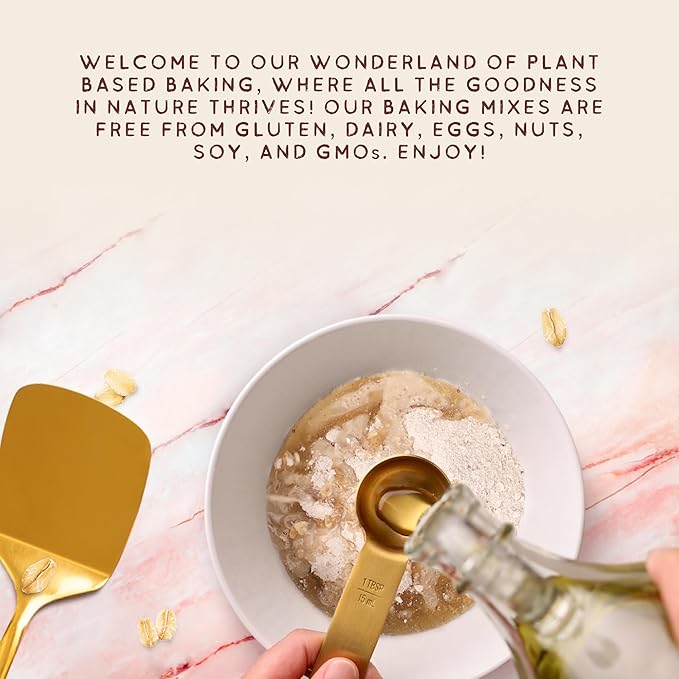 Autumn Sons Baking Co. Gluten Free Oatmeal Cinnamon Cookie Mix. Vegan Plant Based Baking Mix. Top 9 Allergen Free. Dairy Free Nut Free Soy Free Non GMO. 9.3 oz (Pack of 3)