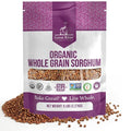 Great River Milling Whole Grain Sorghum | High-Protein Ancient Grain | Non-GMO Kosher Certified | Ideal for Salads Pilaf Porridge Baking &amp More | 5 Lb