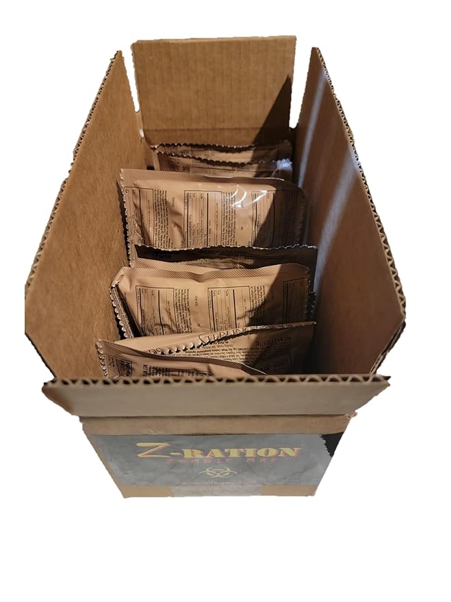 Z-Ration ALL MREs 12 pack MRE Desserts Fresh &amp Fast! (Marble Pound Cake)