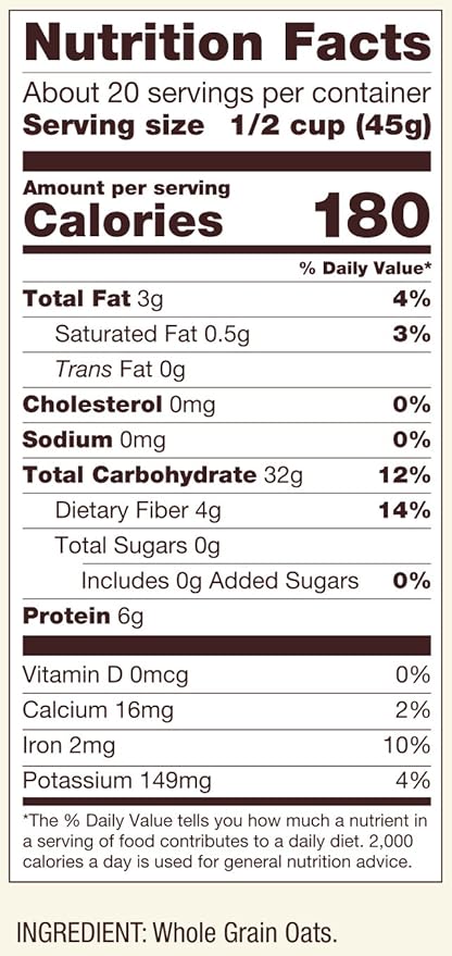 Bobs Red Mill Quick Cooking Rolled Oats 32 Ounce -- 4 per case.