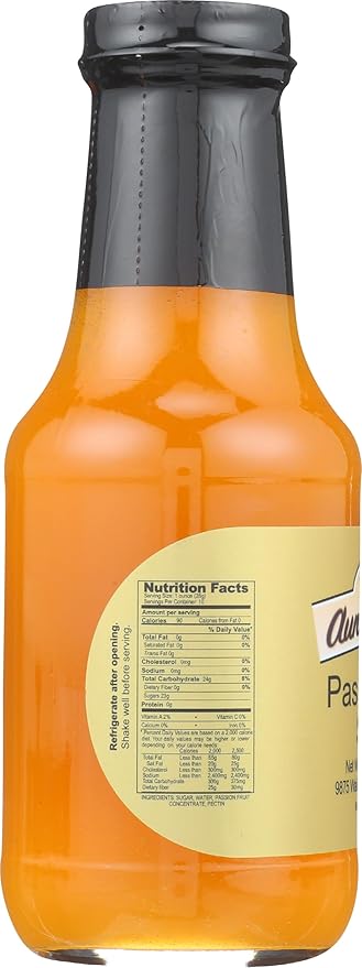 Aunty Lilikoi Passion Fruit Syrup 10 OZ