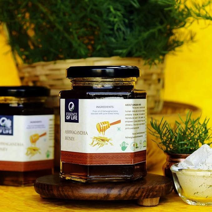 Essence of Life Ashwagandha Honey (Milk Based) - 350gm
