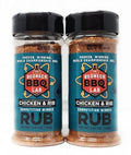 2 Pack of Competition Winner Seasoning and Spices The Redneck Lab Barbecue Rub (5.67oz Chicken and Rib)