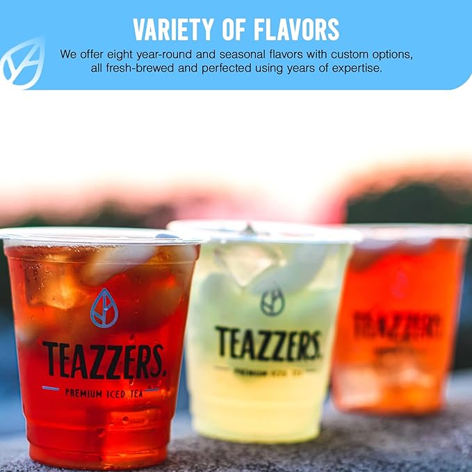 Teazzers Premium All-Natural Black Tea Bags – Great for Foodservice Commercial Ice Tea Brewers | Unsweetened USA-Made Bulk Green Tea for Restaurants Cafés &amp Home Brewing (4 Ounce 24 Count)